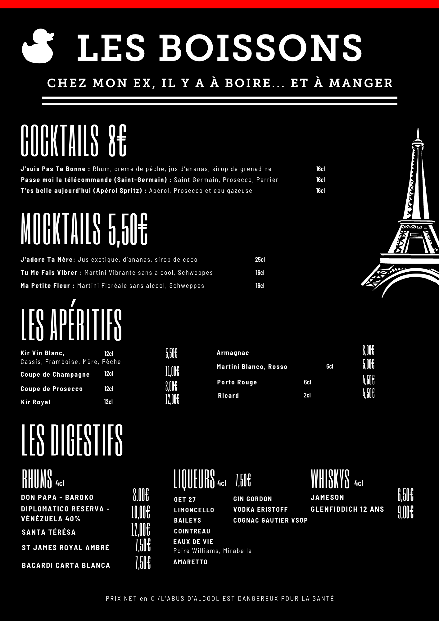 chez mon ex restaurant Vincennes paris